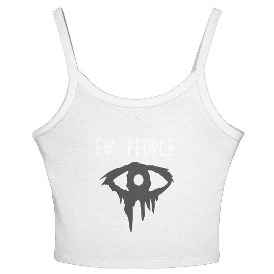 Ew People Dripping Eye Women's Spaghetti Strap Tank Top