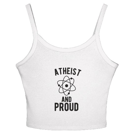 Atheist Atheism Anti Religion Securalism God Sucks Women's Spaghetti Strap Tank Top