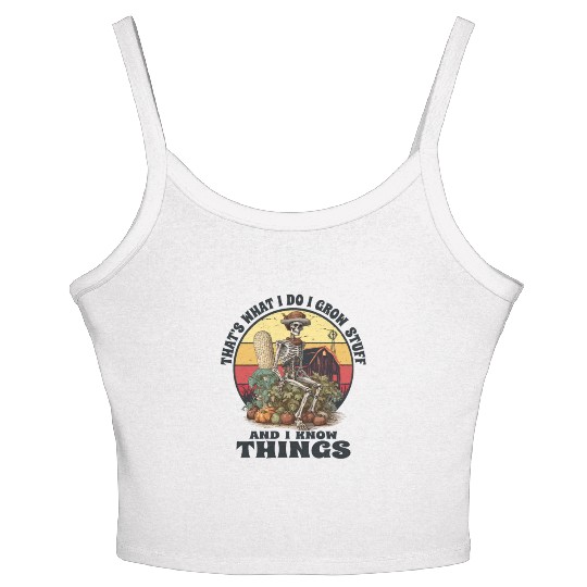 Gardening Garden-plants sayings Gardener Women's Spaghetti Strap Tank Top