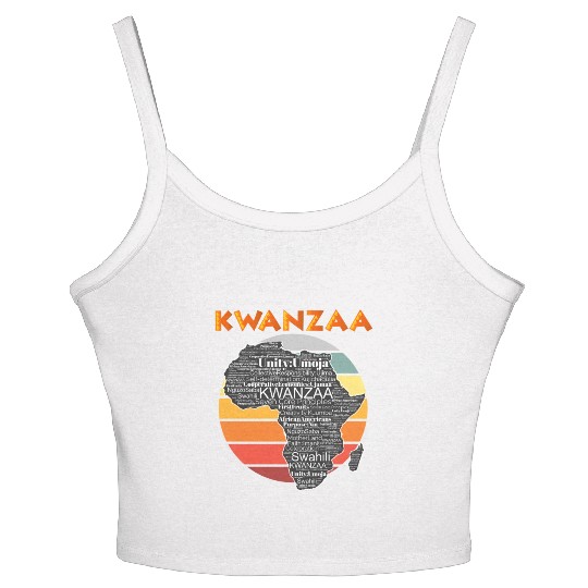 Exploring the Rich Traditions of Kwanzaa Women's Spaghetti Strap Tank Top