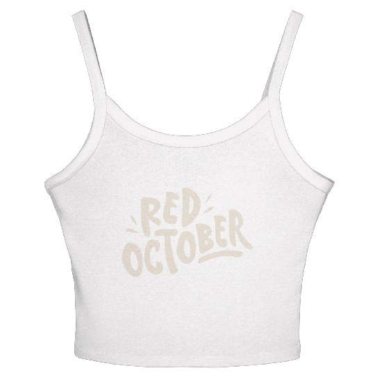 red october phillies Women's Spaghetti Strap Tank Top