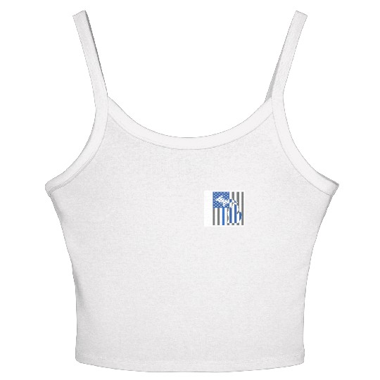 Police Women's Spaghetti Strap Tank Top, Michigan State Police Women's Spaghetti Strap Tank Top, Detroit