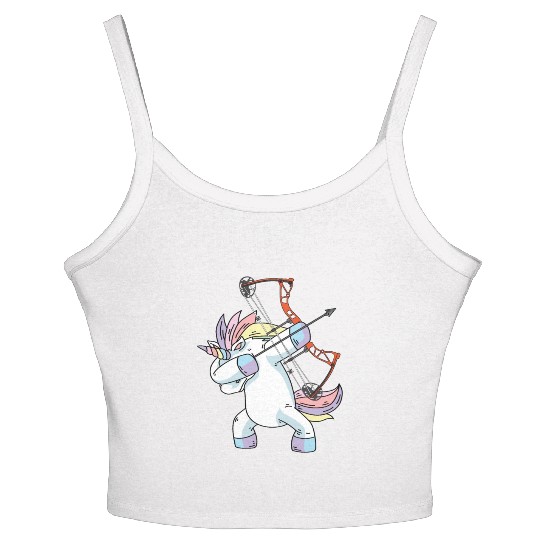 Unicorn Archer Archery Women's Spaghetti Strap Tank Top