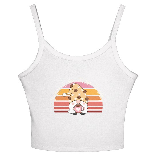 Better Late Better Late Than Cranky Fall Autumn Women's Spaghetti Strap Tank Top