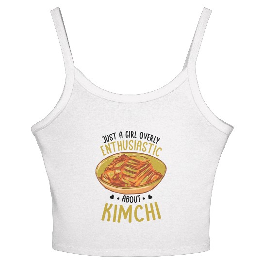 Kimchi Lovers Korean Cuisine Food Gifts Women's Spaghetti Strap Tank Top