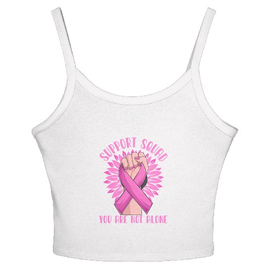 Support Squad You Are Not Alone Women's Spaghetti Strap Tank Top