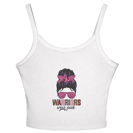Warriors Wear Pink Women's Spaghetti Strap Tank Top