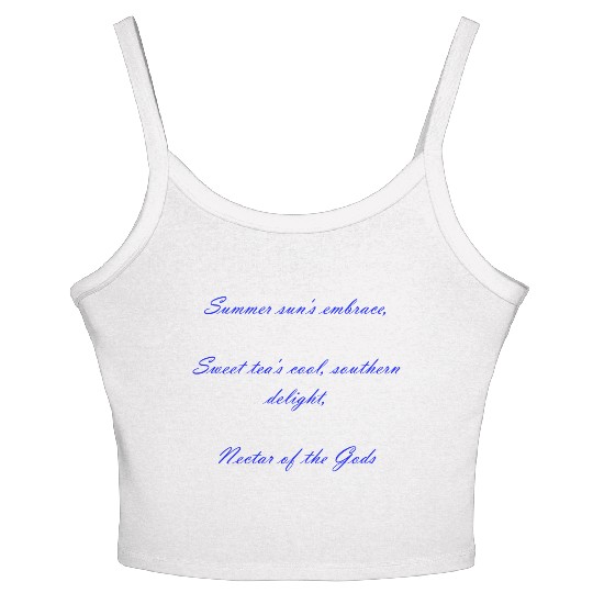 Sweet Tea Women's Spaghetti Strap Tank Top