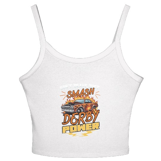 Demo Derby Demolition Derby Demolition Derby Lover Women's Spaghetti Strap Tank Top