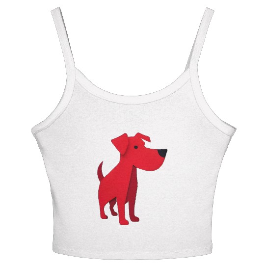 Red Dog 2 Women's Spaghetti Strap Tank Top