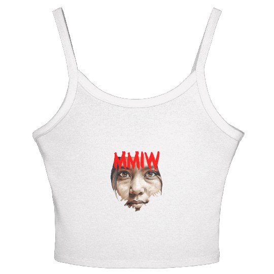 Missing Murdered Indigenous Women MMIW Women's Spaghetti Strap Tank Top