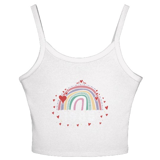 Cute Rainbow Awesome 1985 - 38th Birthday w/ Women's Spaghetti Strap Tank Top