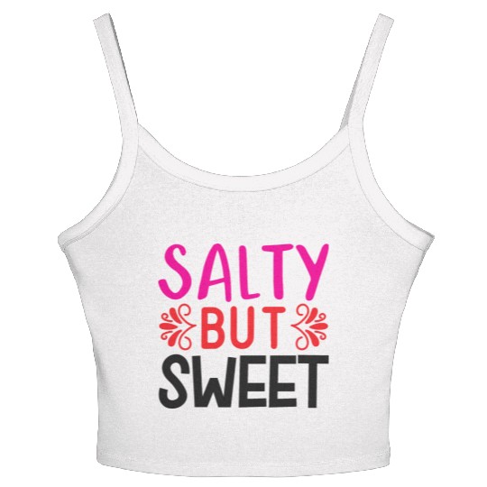 Salty But Sweet Women's Spaghetti Strap Tank Top