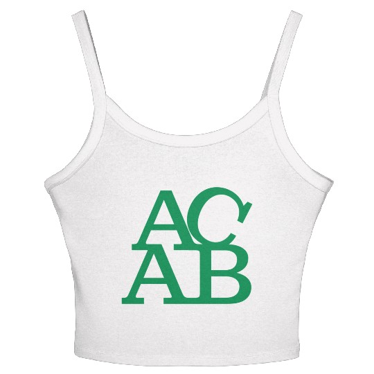 ACAB Celtic Women's Spaghetti Strap Tank Top