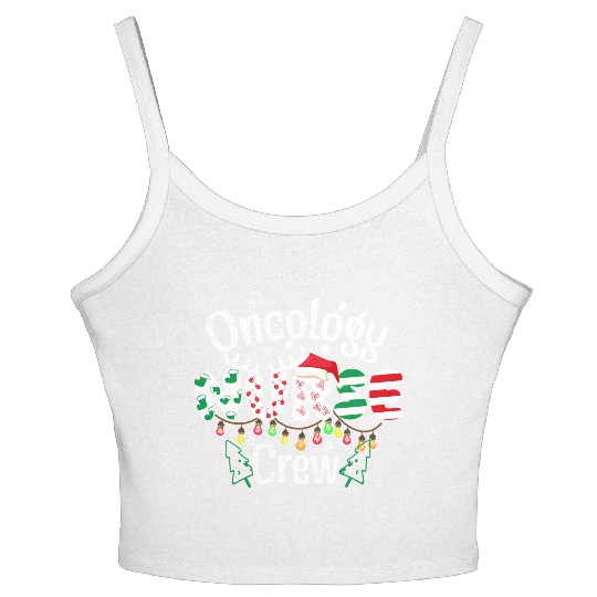 One merry Oncology Nurse Christmas Women's Spaghetti Strap Tank Top