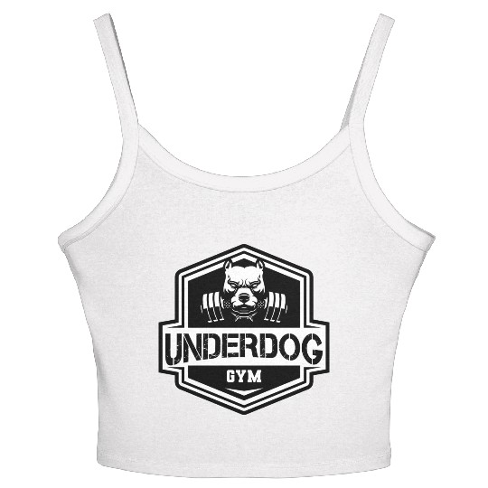 Pittbull - Underdog GYM Women's Spaghetti Strap Tank Top