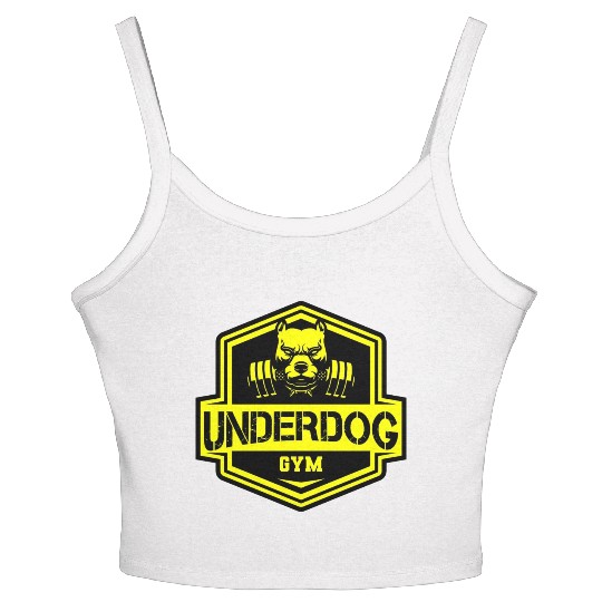 Pitbull - Underdog GYM Women's Spaghetti Strap Tank Top