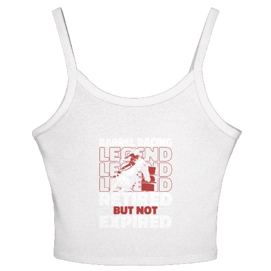 Horse Barrel Racing Retired Women's Spaghetti Strap Tank Top