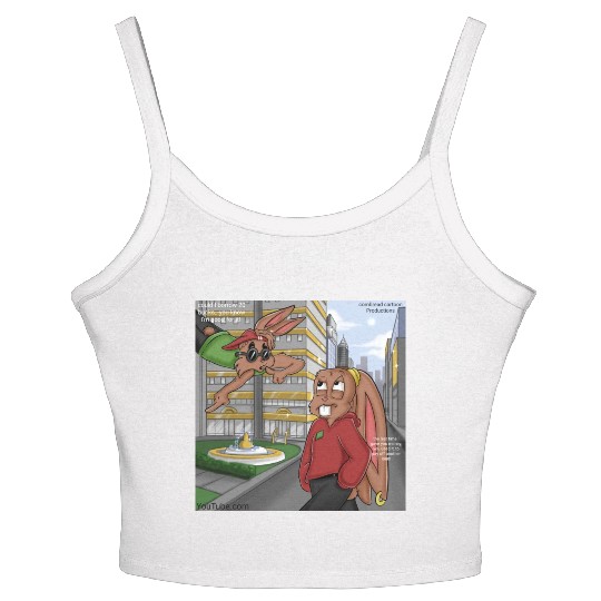 Eddie Cotton-tail Women's Spaghetti Strap Tank Top