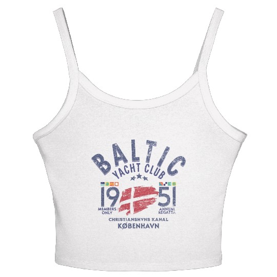 Baltic Yacht club Copenhagen blc Women's Spaghetti Strap Tank Top