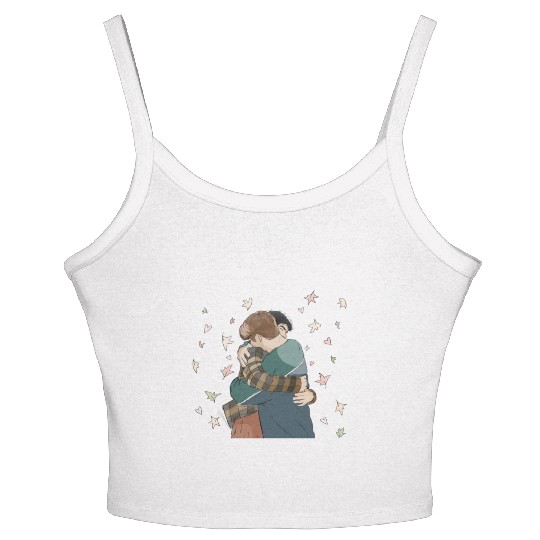 Heartstopper in love Women's Spaghetti Strap Tank Top