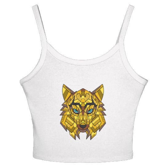 lion Women's Spaghetti Strap Tank Top
