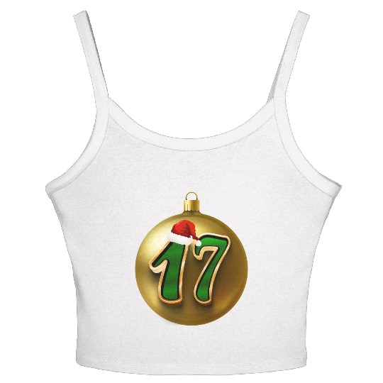17 Years Young - Seventeen Christmas Balls Women's Spaghetti Strap Tank Top