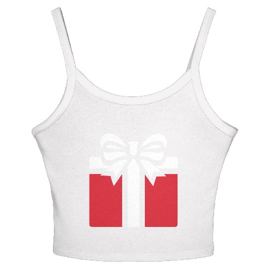 Gift box of joy Women's Spaghetti Strap Tank Top