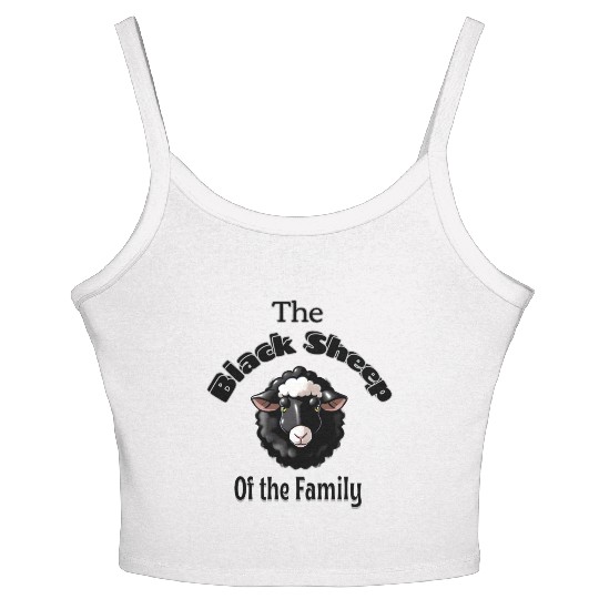 The Black Sheep of the Family Women's Spaghetti Strap Tank Top