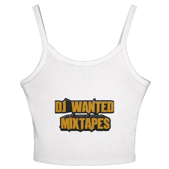 Popular Youtube Mixtape Dj Logo Women's Spaghetti Strap Tank Top