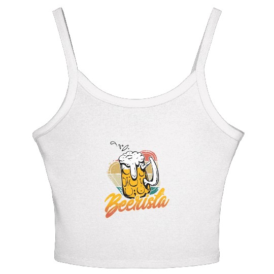 Beerista Homebrew Brewer Craft Beer Women's Spaghetti Strap Tank Top