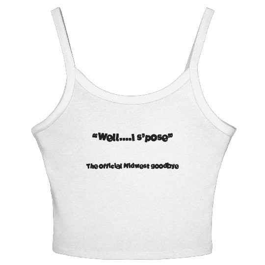 Midwest Goodbye Women's Spaghetti Strap Tank Top