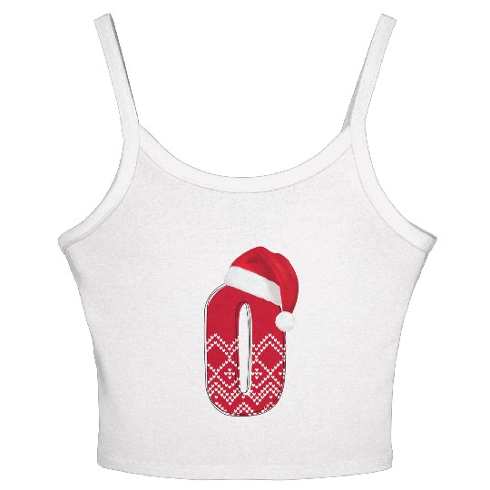 Baby Gifts 0 Year, Christmas Number 0 - Zero Women's Spaghetti Strap Tank Top