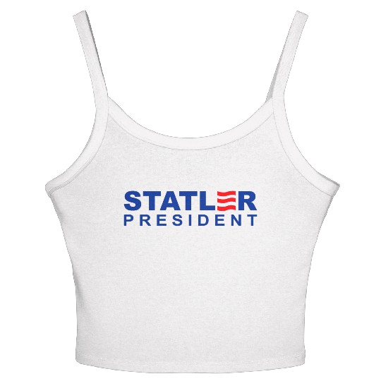 Statler and Waldorf For President Women's Spaghetti Strap Tank Top