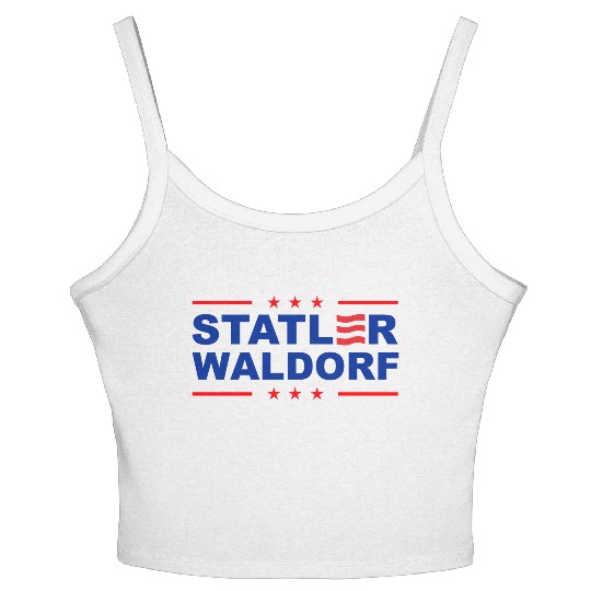 Statler and Waldorf Women's Spaghetti Strap Tank Top