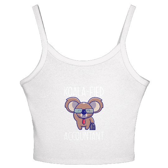 Koala-Fied Accountant Koala Funny Accountant Gift Women's Spaghetti Strap Tank Top