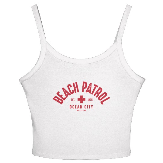 Ocean City Maryland T Oc Md Women's Spaghetti Strap Tank Top