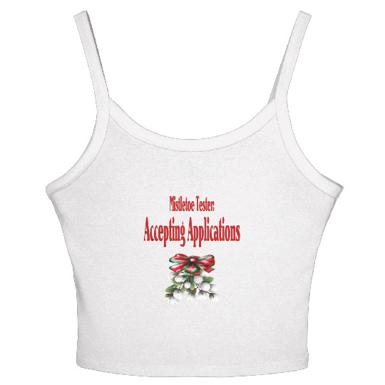 Mistletoe Tester Women's Spaghetti Strap Tank Top