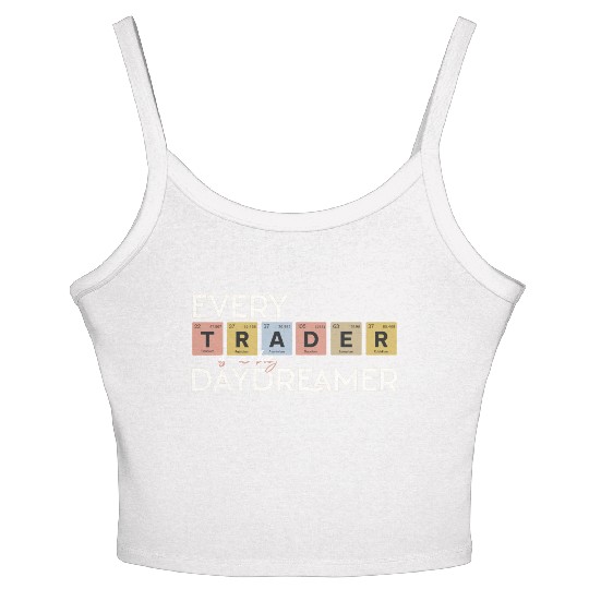Every Trader is a Big Daydreamer Women's Spaghetti Strap Tank Top