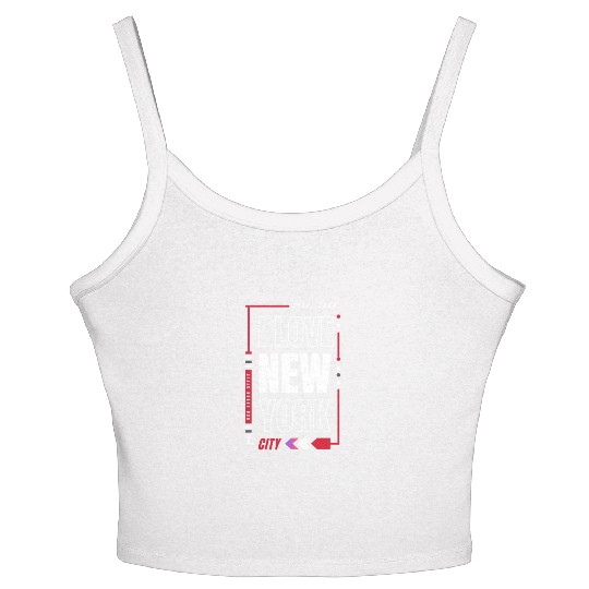 T ShirtI love new york Women's Spaghetti Strap Tank Top