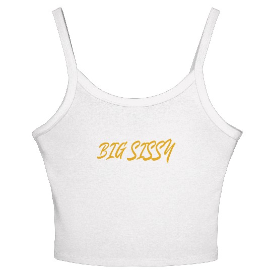 Big Sissy Women's Spaghetti Strap Tank Top