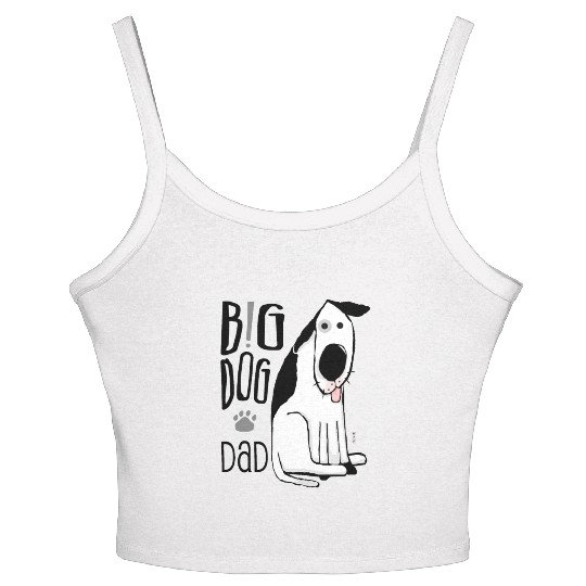 Big Dog Dad Women's Spaghetti Strap Tank Top