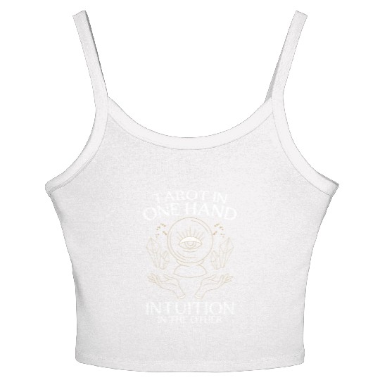 Crystal Ball Fate Astronomer Stars Women's Spaghetti Strap Tank Top