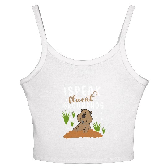 Groundhog Day 2024 Enthusiast February 2nd Women's Spaghetti Strap Tank Top