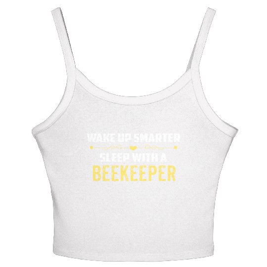 Wake Up Smarter Sleep With A BEEKEEPER Women's Spaghetti Strap Tank Top