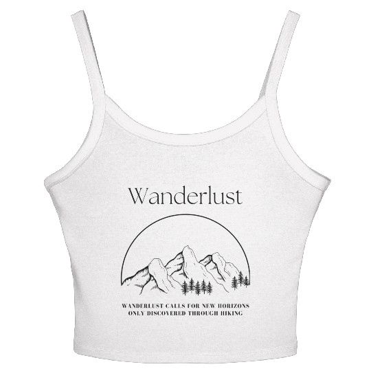 WANDERLUST Women's Spaghetti Strap Tank Top