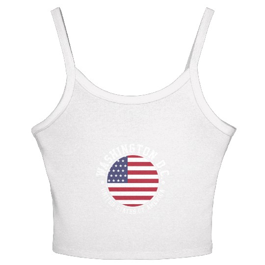 Washington Dc Women's Spaghetti Strap Tank Top