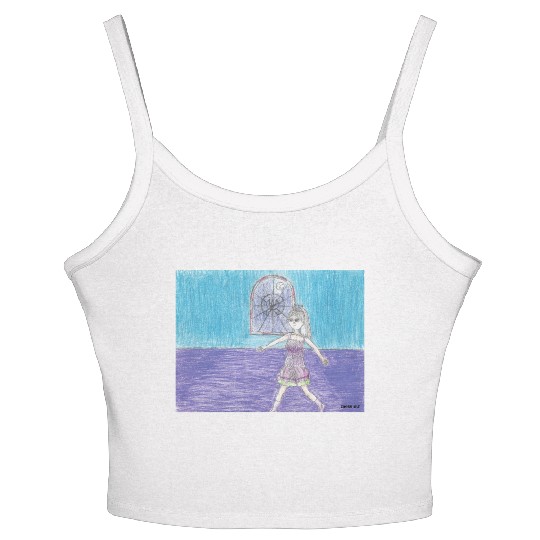 Dance of the Sugar Plum Fairy Nutcracker Scene Women's Spaghetti Strap Tank Top