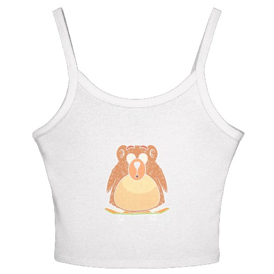 Skater Bear Skateboard Enthusiast Gift Women's Spaghetti Strap Tank Top