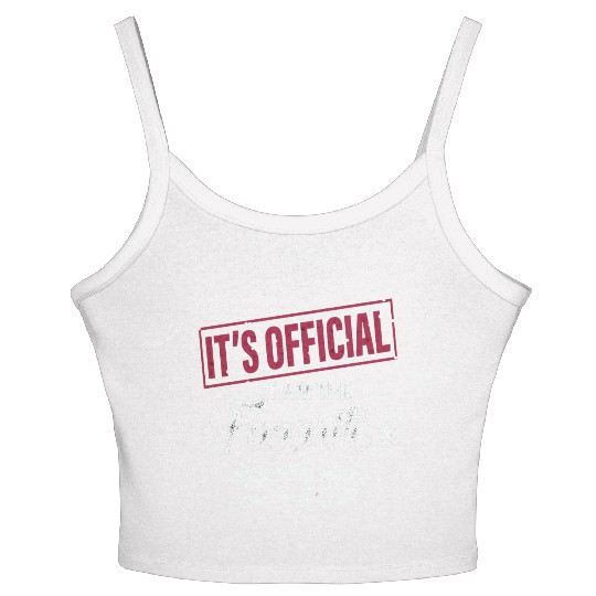 It's Official I'm The Favorite Son Women's Spaghetti Strap Tank Top